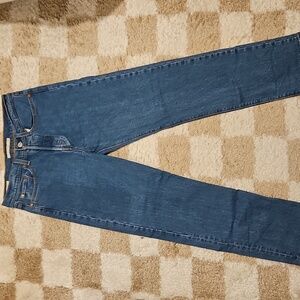 Levi's Womens Wedgie Straight Medium Wash Denim Jeans Size 27 Length 28